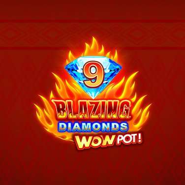 9 Blazing Diamonds casino game